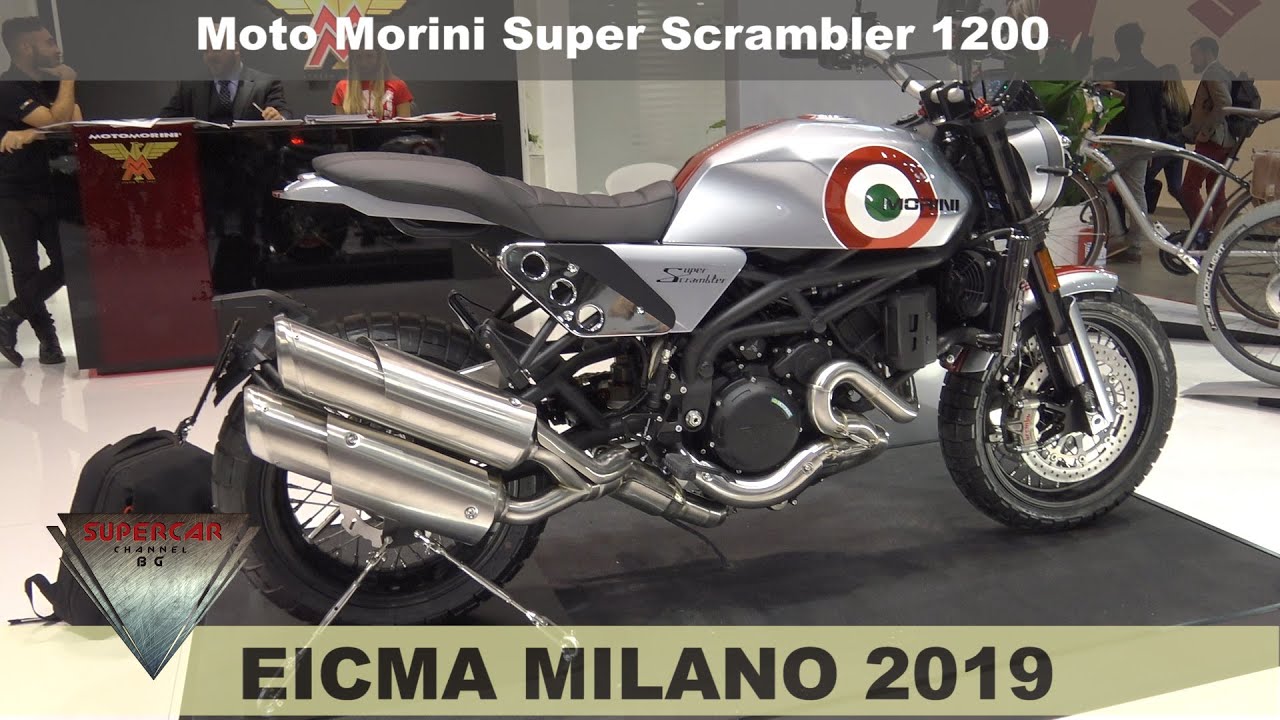 2020 Moto Morini Super Scrambler 1200 Walkaround EICMA 2019 Fiera Milano Rho