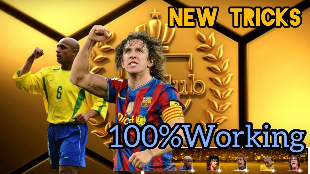 HOW TO GET LEGEND R.CARLOS, PUYOL IN PES 2021 MOBILE | BUG- TRICK: Worldwide Clubs In PES 2021Mobıle