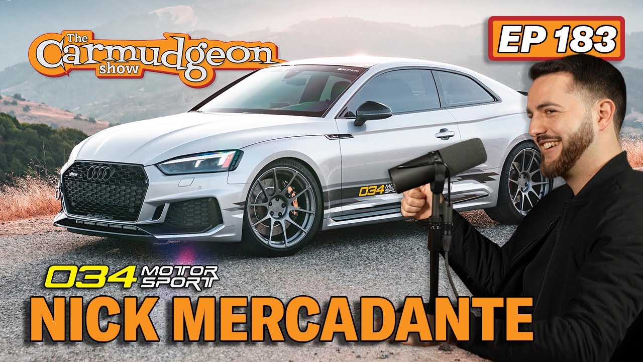Special Guest, Nick The Audi Fan — The Carmudgeon Show w Jason Cammisa & Derek Tam-Scott — Ep 183