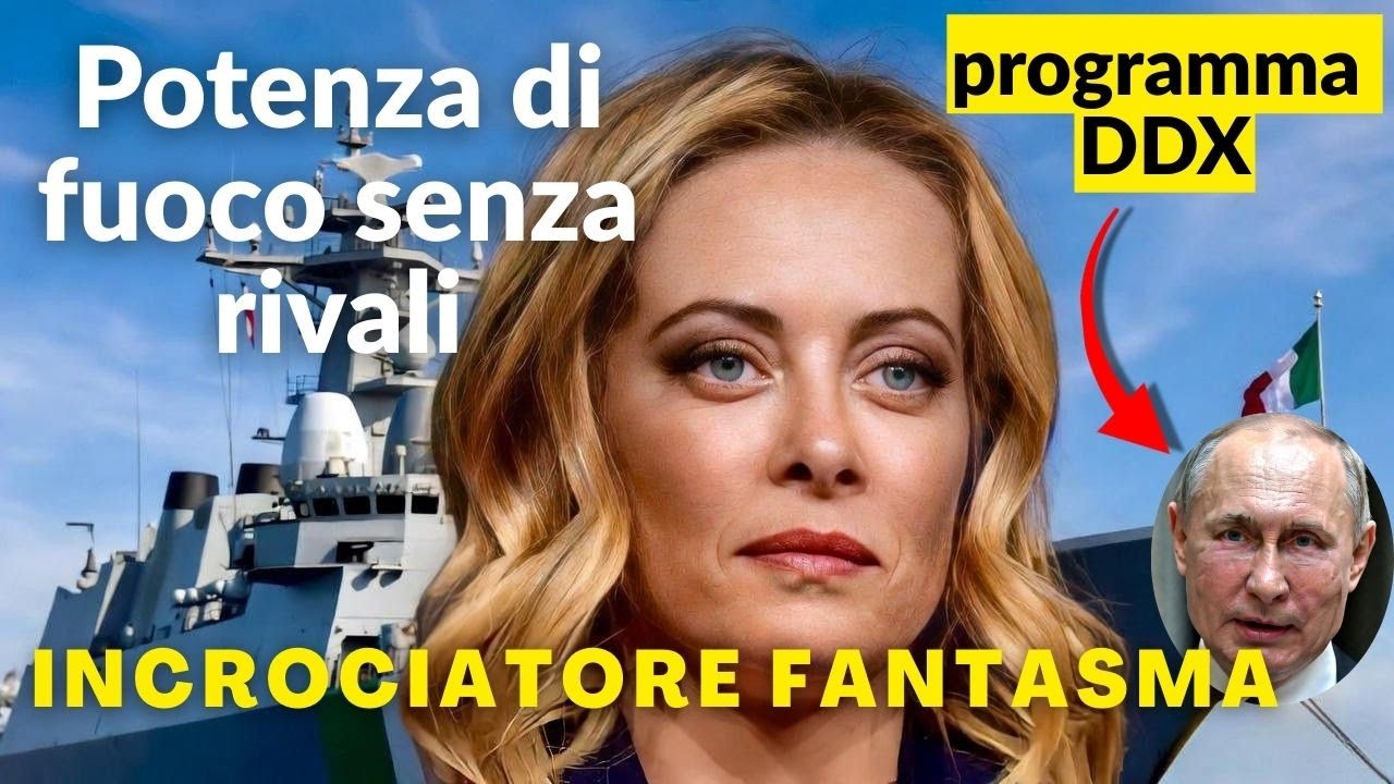 14.500 Tonnellate: La Nave Segreta di Meloni Più Grande dei Destroyer Cinesi (Nessuno lo Sapeva)