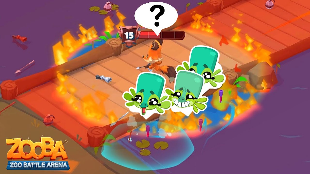 Зуба Лиззи ТРОЛЛИТ ВСЕХ ПЕРСОНАЖЕЙ Zooba Zoo Battle Arena