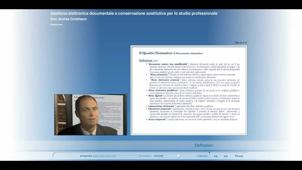 Gestione Elettronica Documentale e Conservazione Sostitutiva per lo Studio Professionale