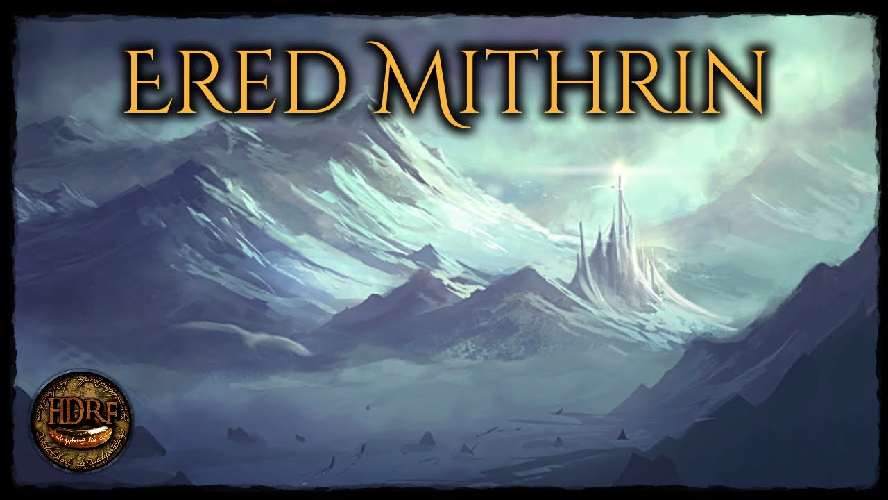 Die Ered Mithrin Zwerge und das Gebirge! Arda/Mittelerde Buch Lore! (Tolkien)