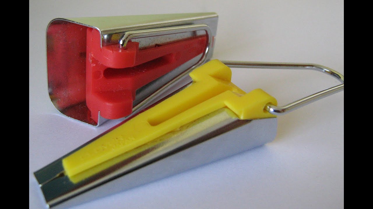 Marcador para cinta al bies o sesgo (Bias tape maker)