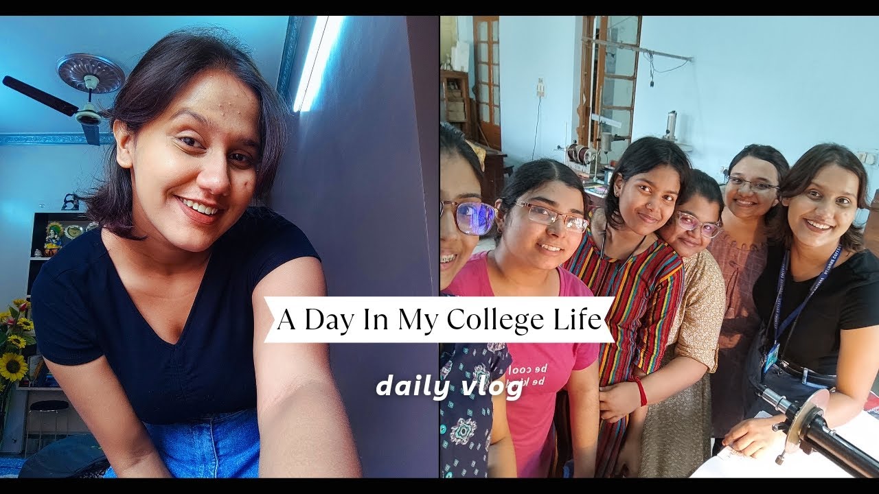 How are We surviving in a Girl's College ? My First Ever Vlog | Bethune College | #collegelife |