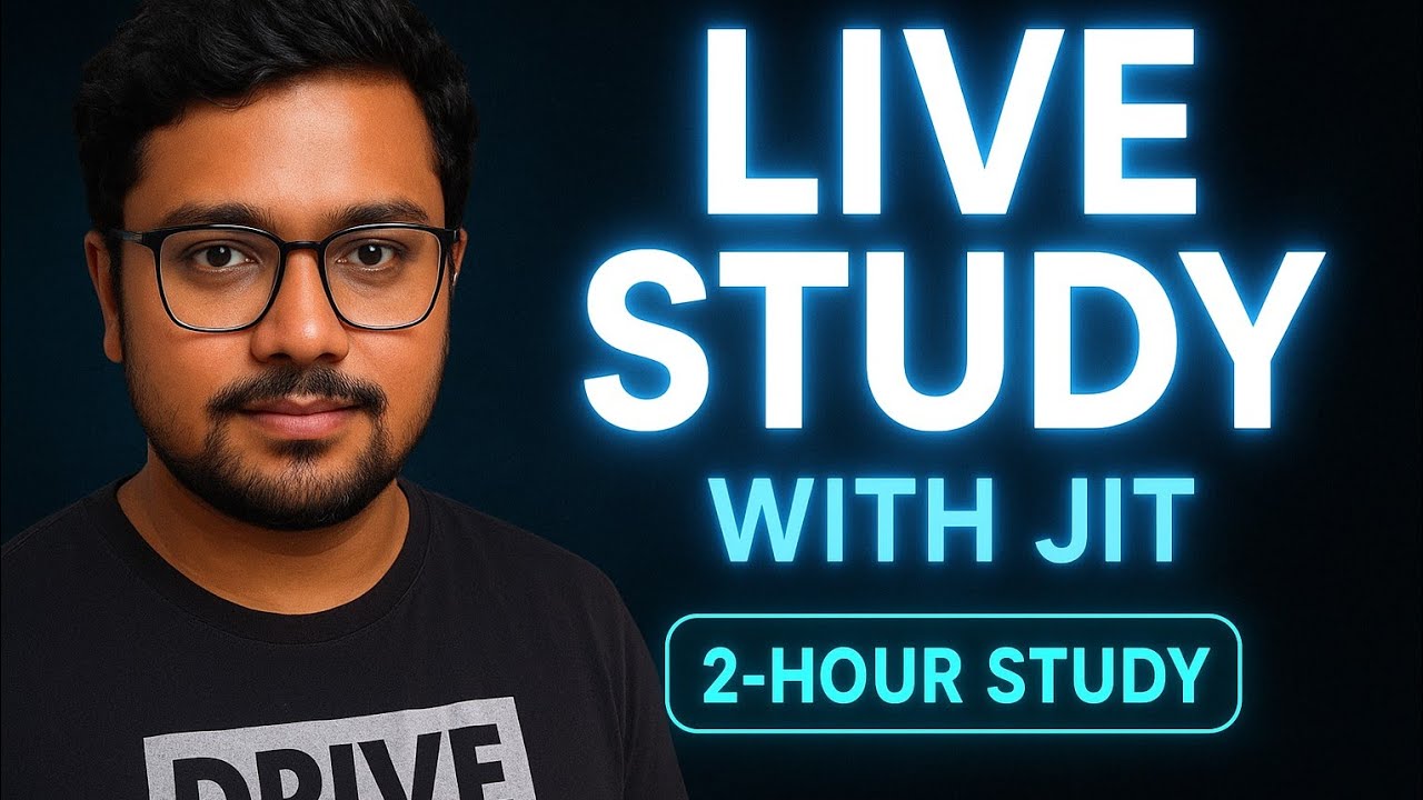 2 Hour Silent Study Live 📚 | Focus Mode On | No Distraction | Study With Me#ossc#osssc#ntpc#railway