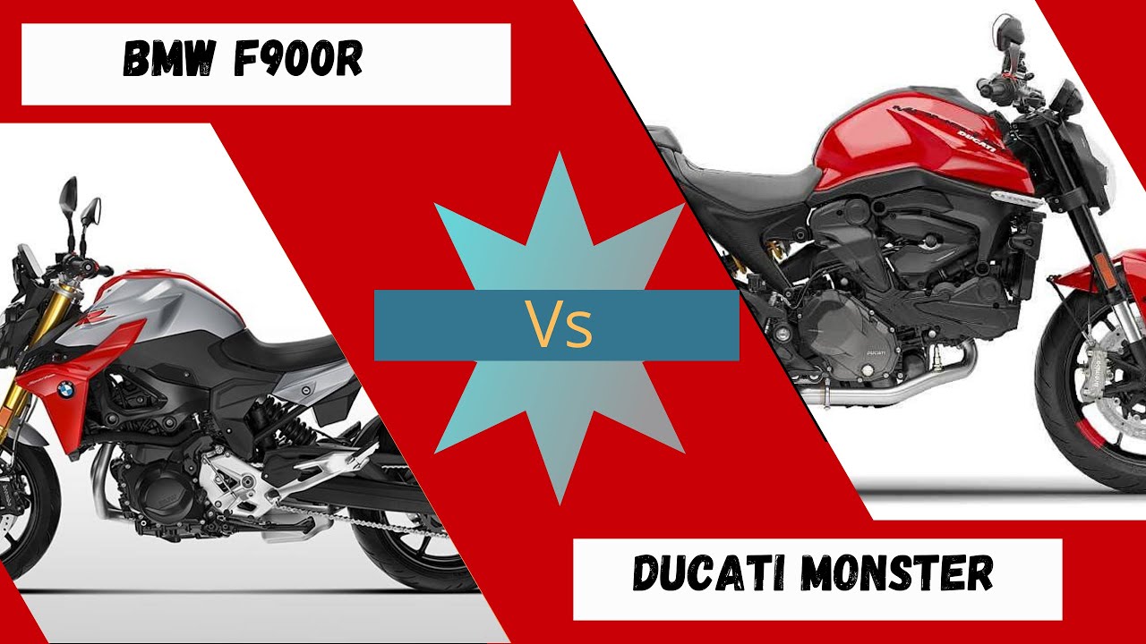 Bmw f900r vs Ducati monster  price mileage top speed #ducsti #bmw #Rkbikecompare