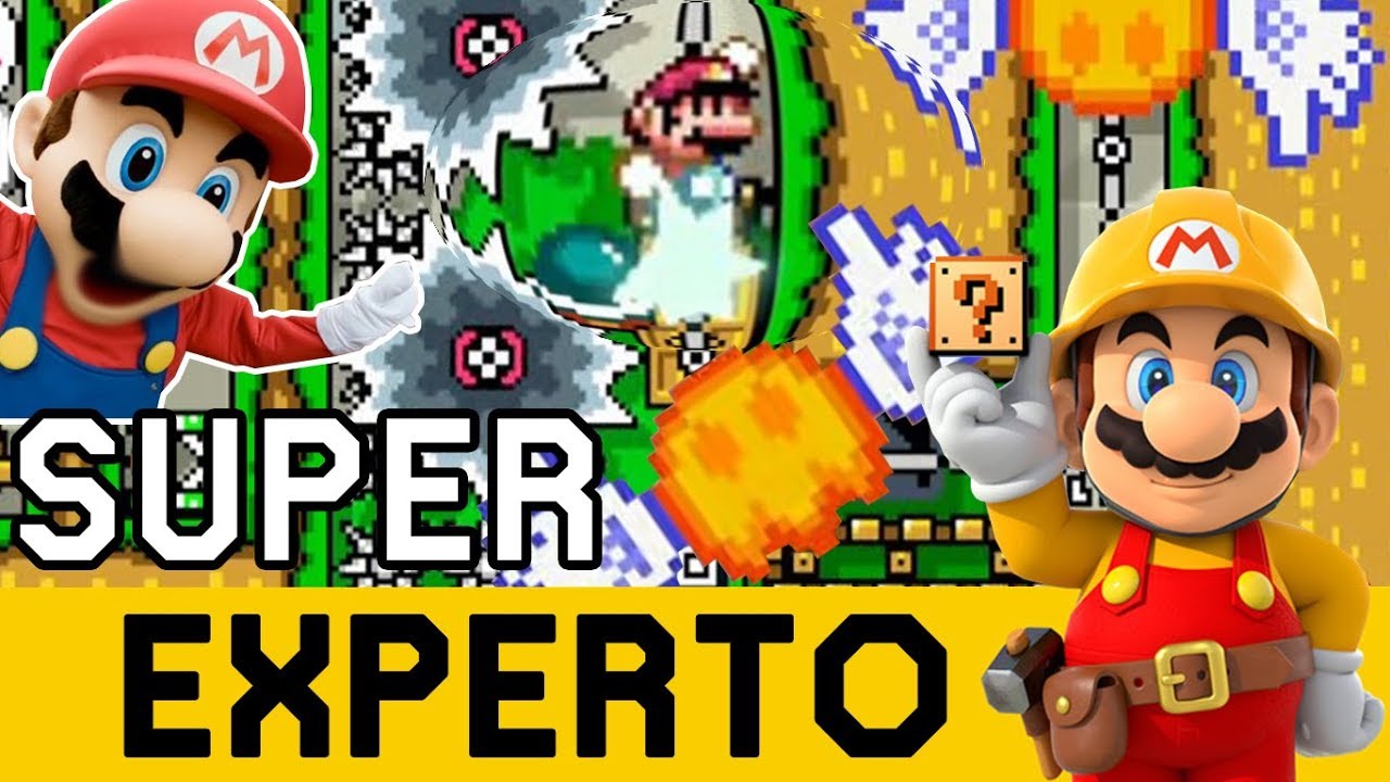 Mientras más NERVIOS, MAYOR es el FAIL - SUPER EXPERTO NO SKIP | Super Mario Maker - ZetaSSJ
