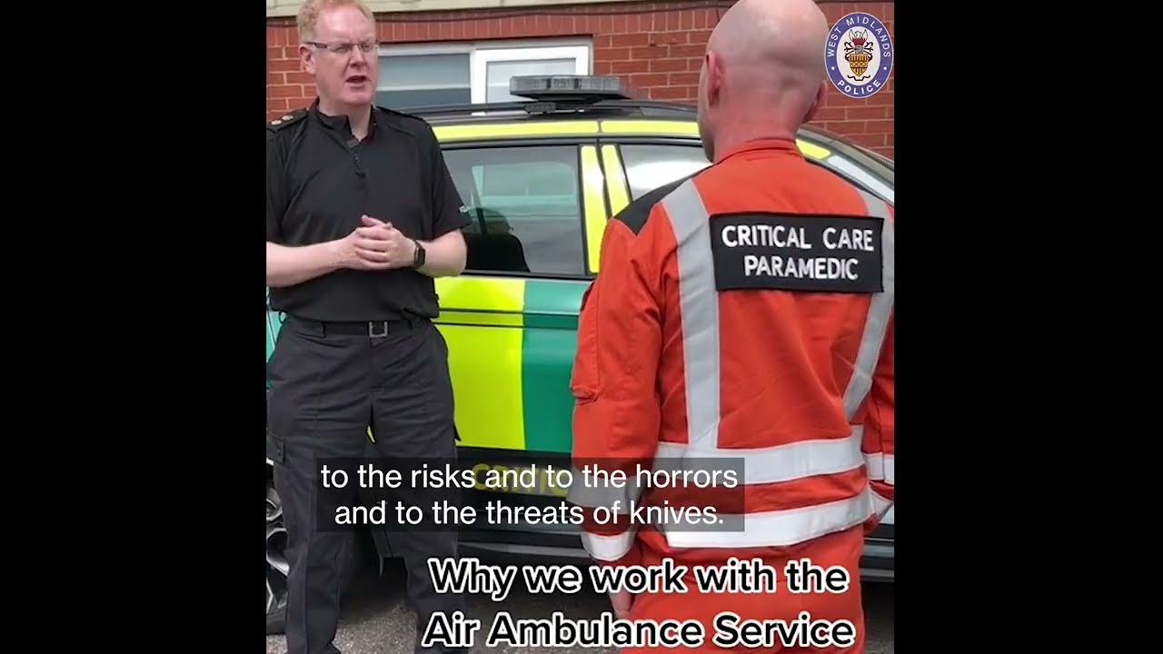 WMP team up with The Air Ambulance Service (TAAS)