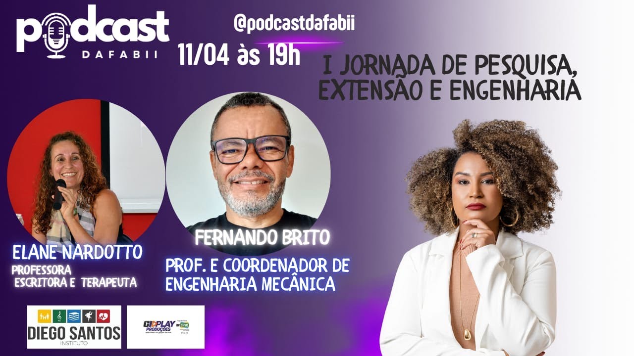 🎧Podcast da Fabii 🎙️ Ep. #14🎬  - Elane Nardotto e Fernando Brito