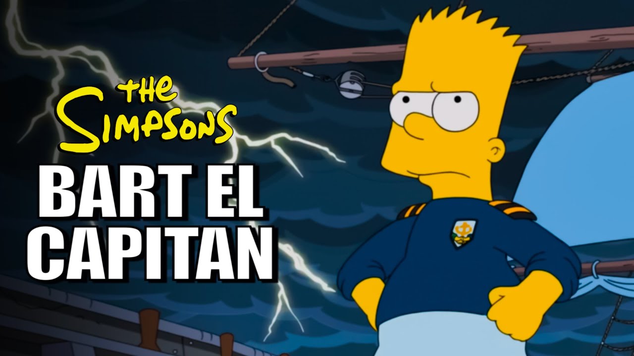 BART EL CAPITAN | Los Simpson | Resumen de series