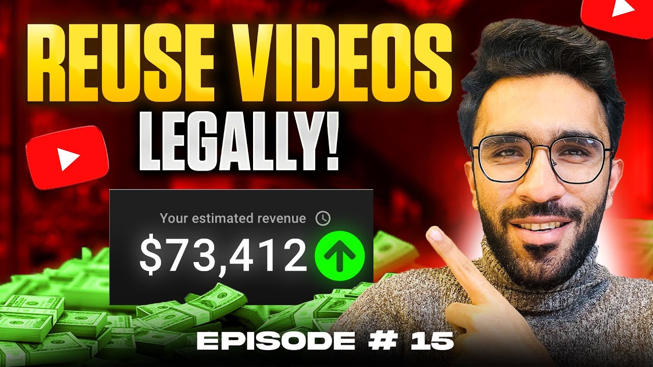 How to Get MONETIZED on YouTube by Reusing Other Peoples Videos LEGALLY!!