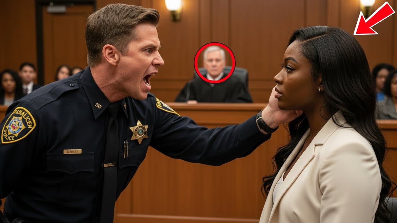 Un Policía Abofeteó a una Diputada Negra en Corte… Pero Ella lo Derribó en Segundos