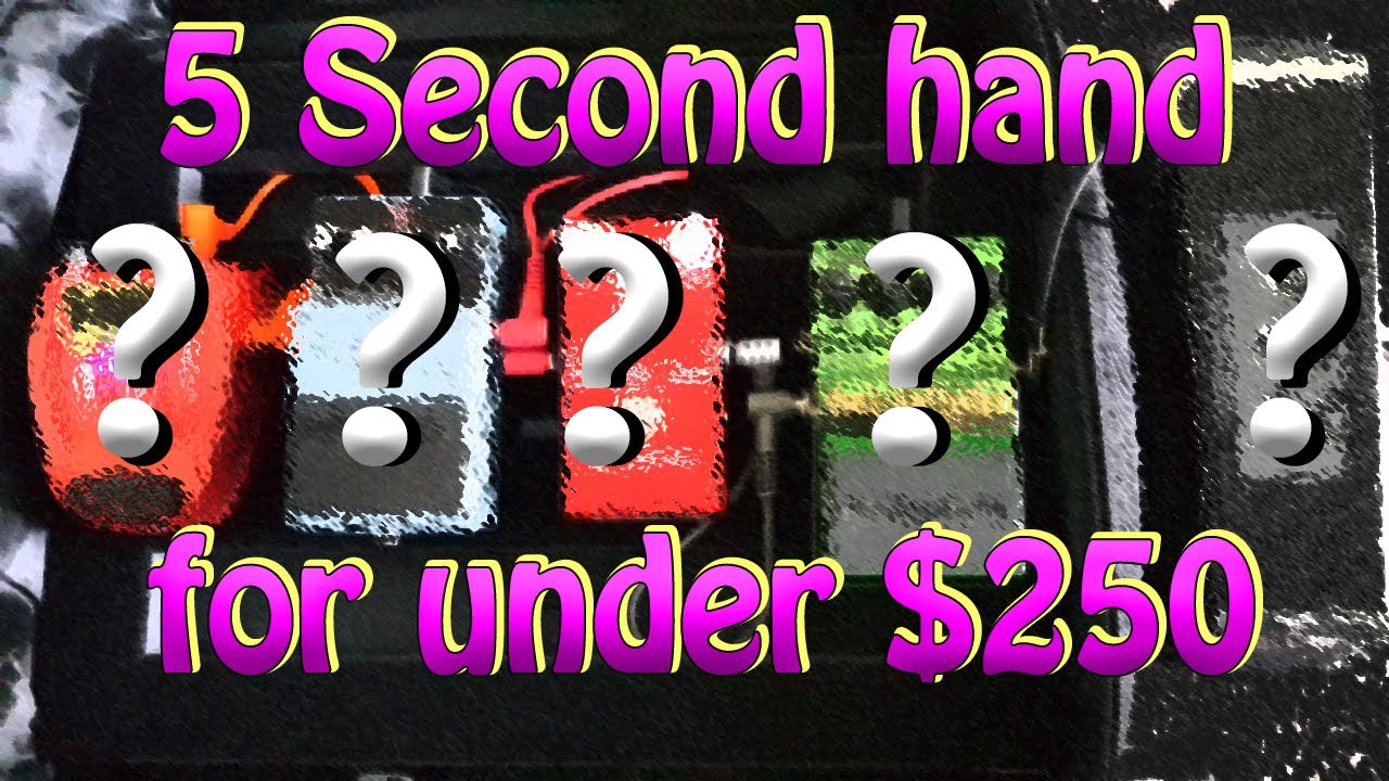 Pedalboard Challenge: 5 Second Hand Pedals for Under $250 (Aussie Dollars)