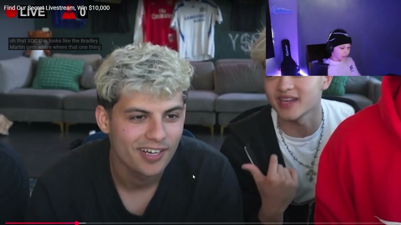 reacting to: first one to join secret livestream wins $10,000