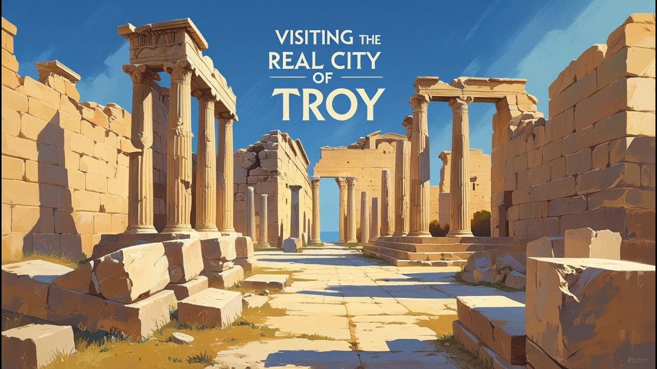 VISITING ANCIENT TROY, TURKEY