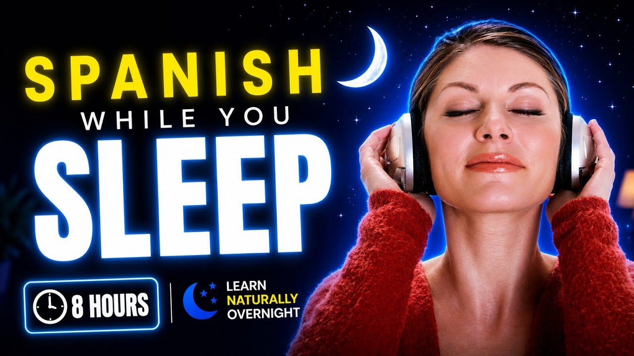 Intermediate Spanish Sleep Learning | Understand Native Speed Conversations