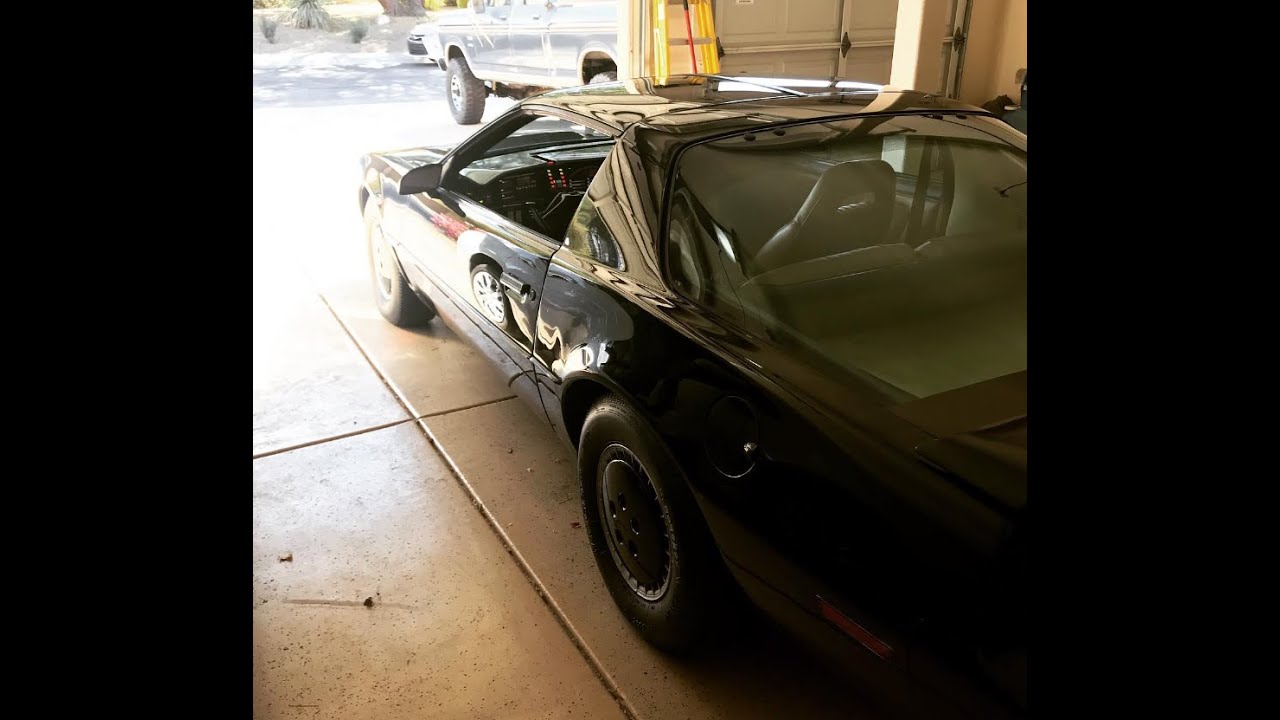 Autonomous KITT from knight rider (steering test)