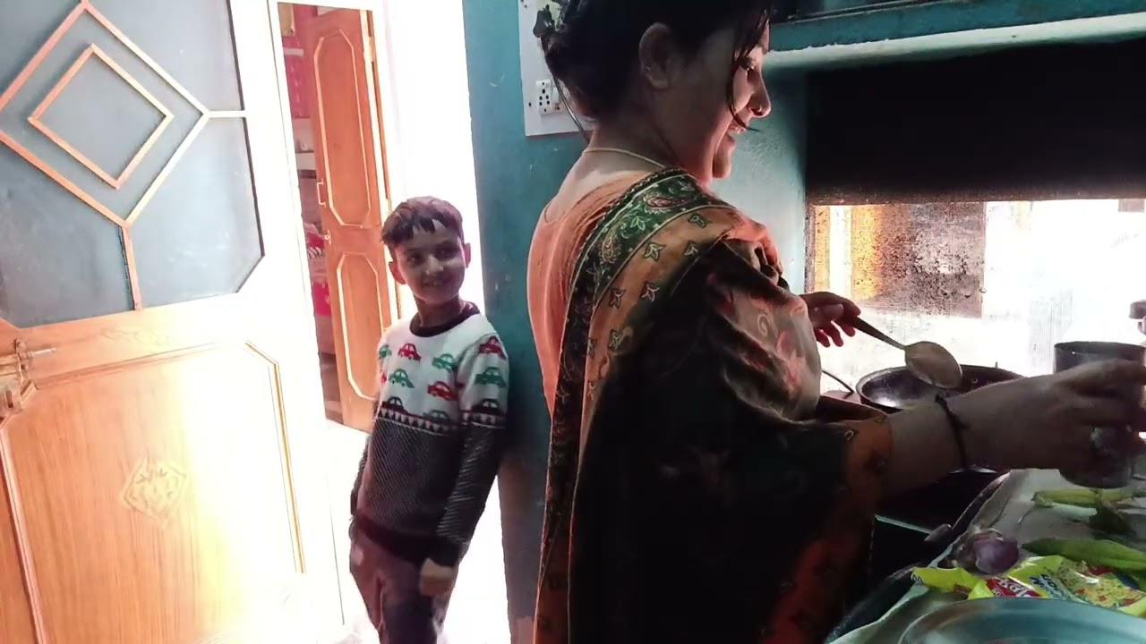 #Aaj mere banje k liye maggie last me #ye kya kiya dekhiye #please skip na kre #####....