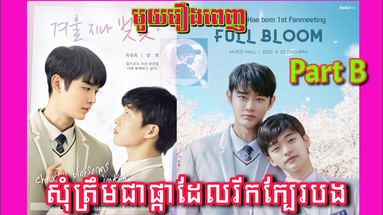 |សុំត្រឹមជាផ្កាដែលរីកក្បែរបង| Cherry blossoms after winter មួយរឿងពេញ (PartB) សម្រាយរឿងBL