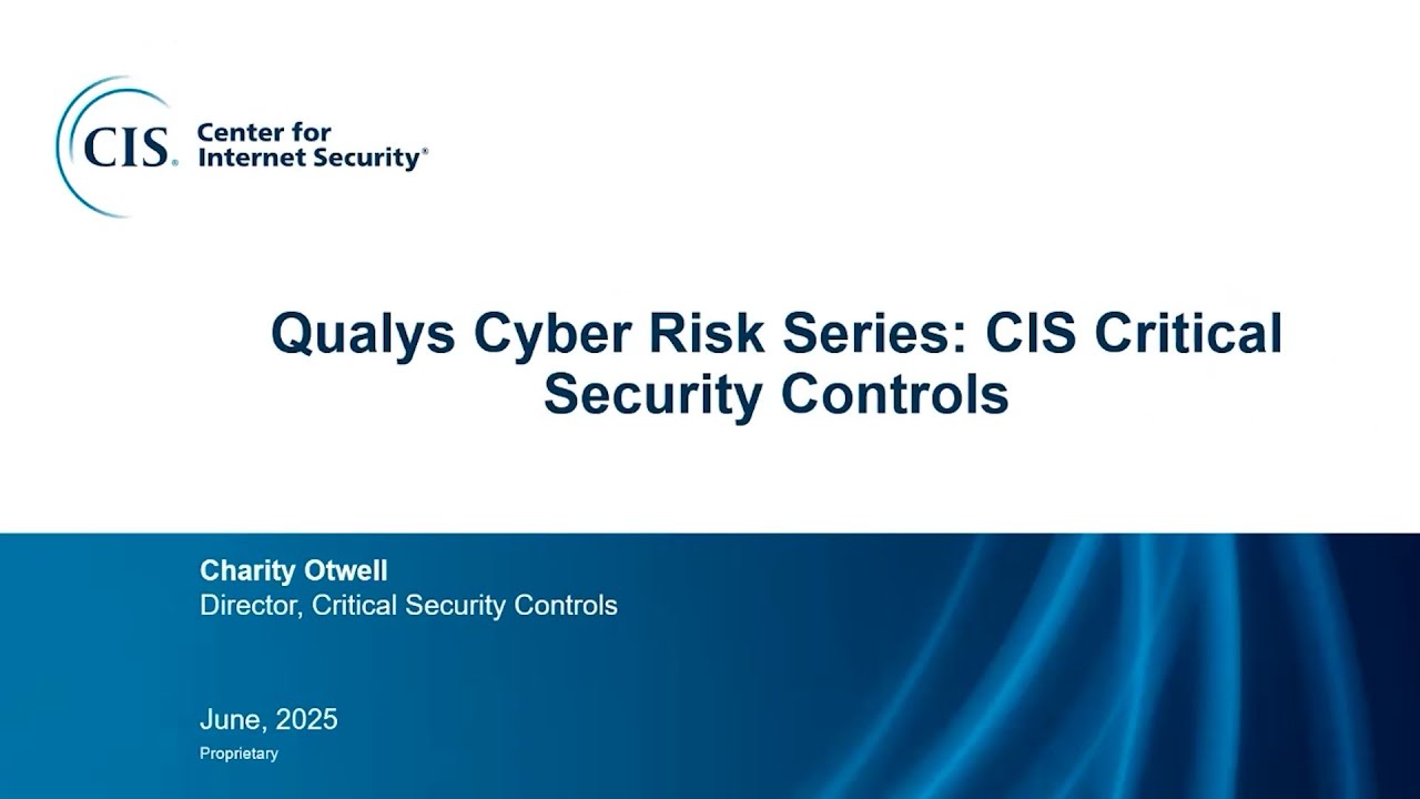CIS Controls &ndash; The Smart Starting Point for Cyber Risk Reduction