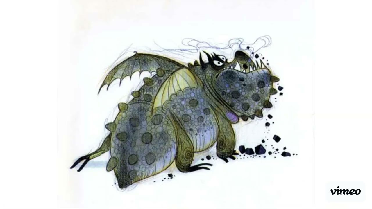 Concept Art for 'How To Train Your Dragon' (Nico Marlet)