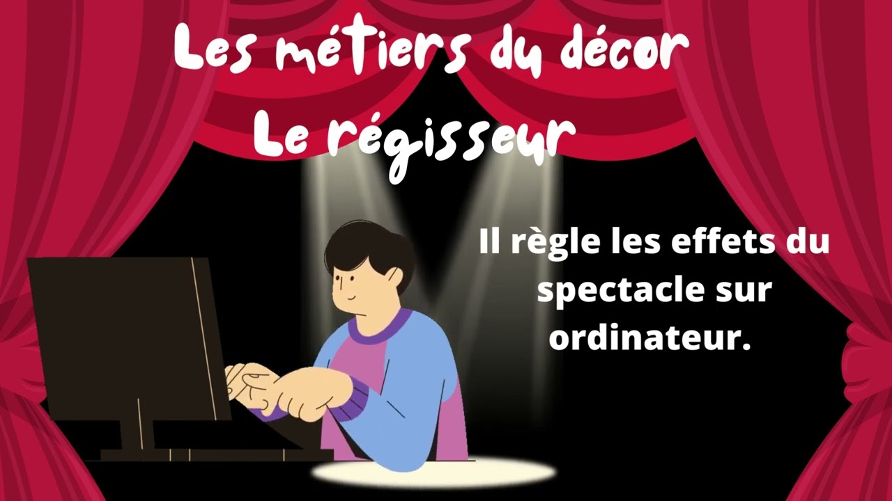 Les métiers du théâtre