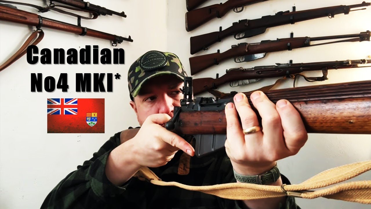 Моя канадская винтовка No4 MkI* времен Второй мировой войны, изготовленная компанией Long Branch ...
