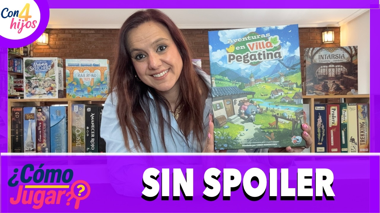 Aventuras en Villa Pegatina | Componentes, cómo se juega y opinión (sin spoilers)