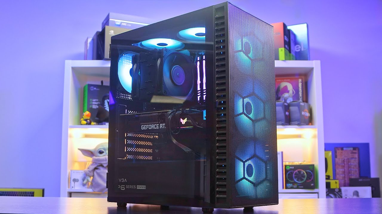 An AFFORDABLE $50 Case With SIX FANS! - Kolink Observatory HF Mesh Review! (w/ Thermals) [4K]