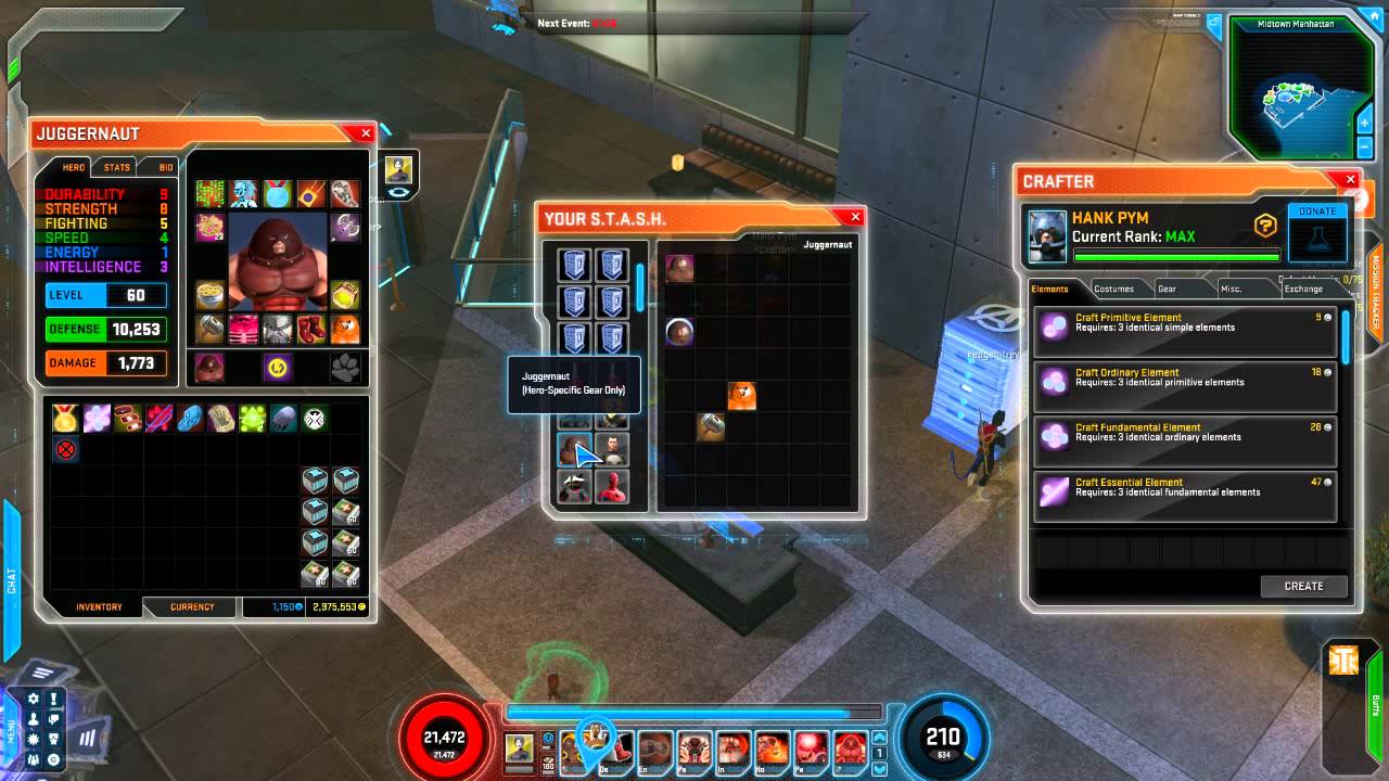 Marvel Heroes 2015 Juggernaut Go To Level 60
