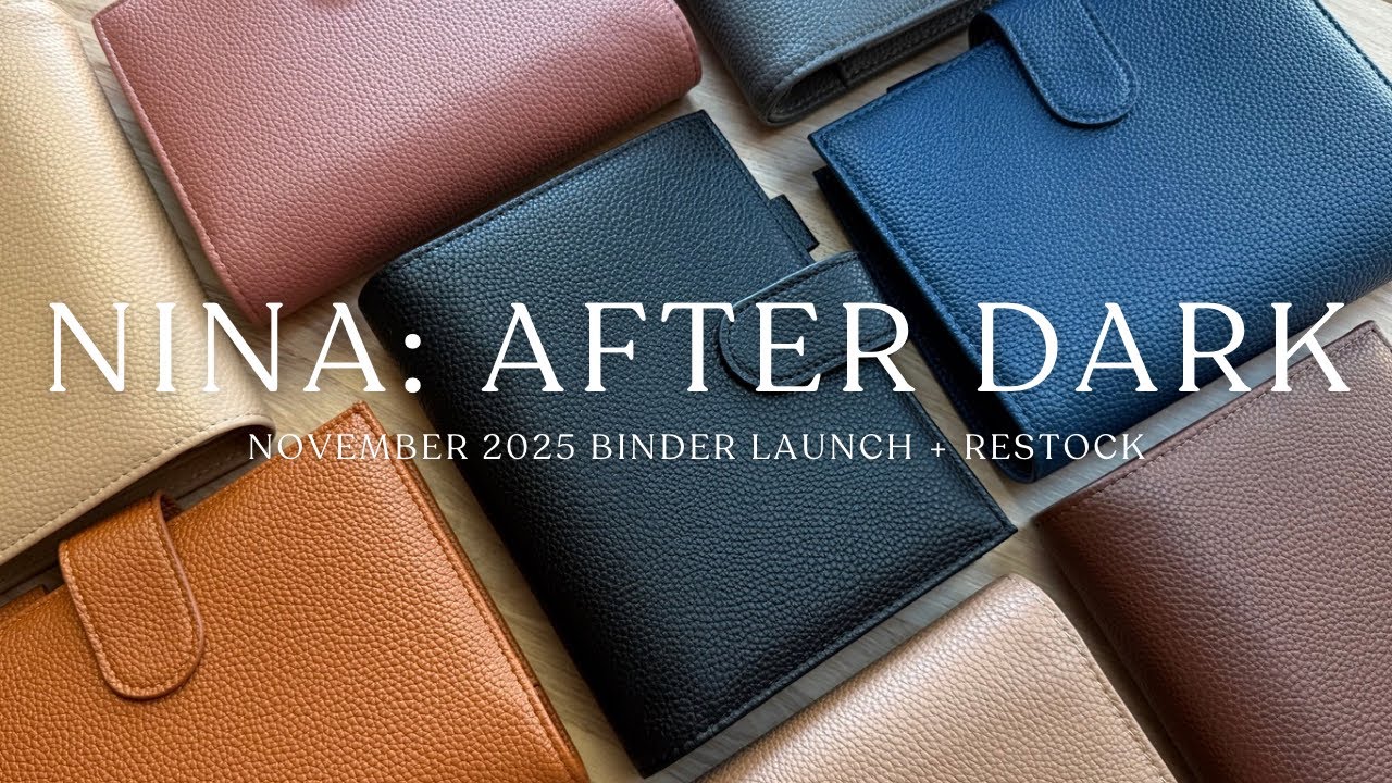 Nina Binder: Коллекция After Dark | Ноябрьский запуск + пополнение запасов