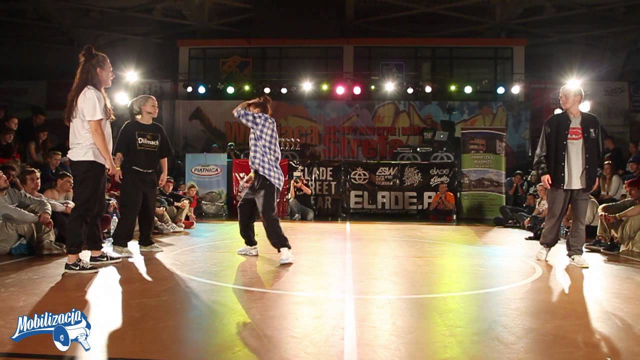 Wirująca Strefa 2012 - Hip Hop 2 vs 2 Final - Ryfa/Ewulin vs Krzysiu Kulling/Kasia Wiatrowska