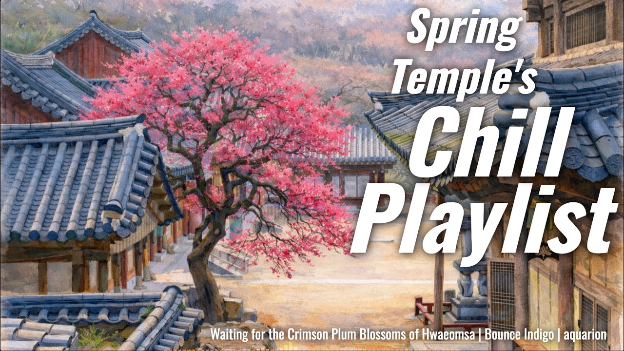 Waiting for the Crimson Plum Blossoms of Hwaeomsa | Korean Temple where Spring Begins