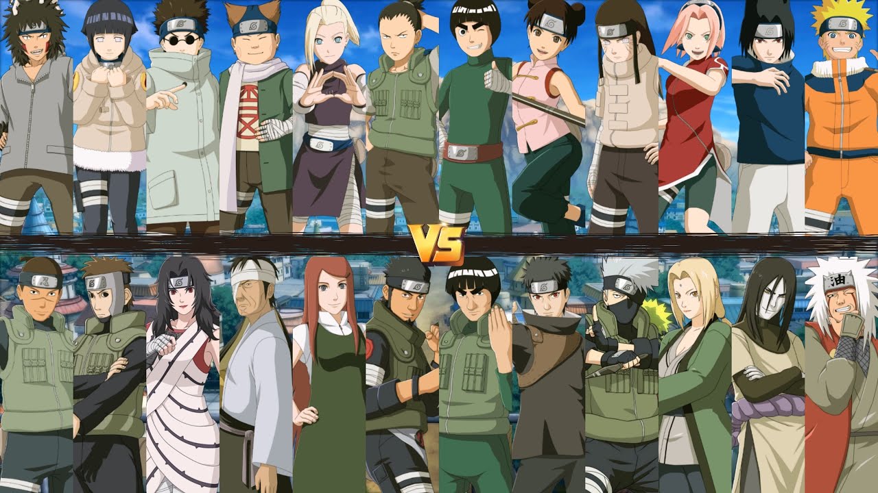 【junior ninja VS High Ninja Konohagakure Marathon battle】 NARUTO X BORUTO Ultimate Ninja STORM
