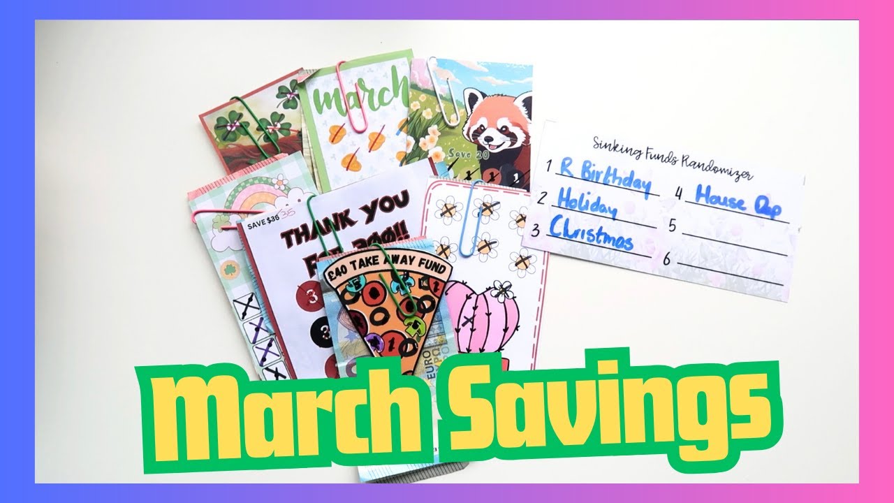 HOW MUCH HAVE WE SAVED IN MARCH?