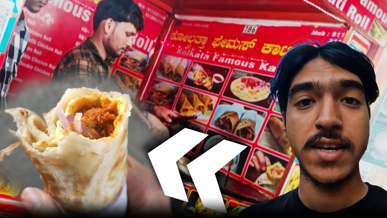 Shawrma ಕಿಂತಾ ಇದು Best Guru🤤|Kaati Roll|Day213/365vlogs