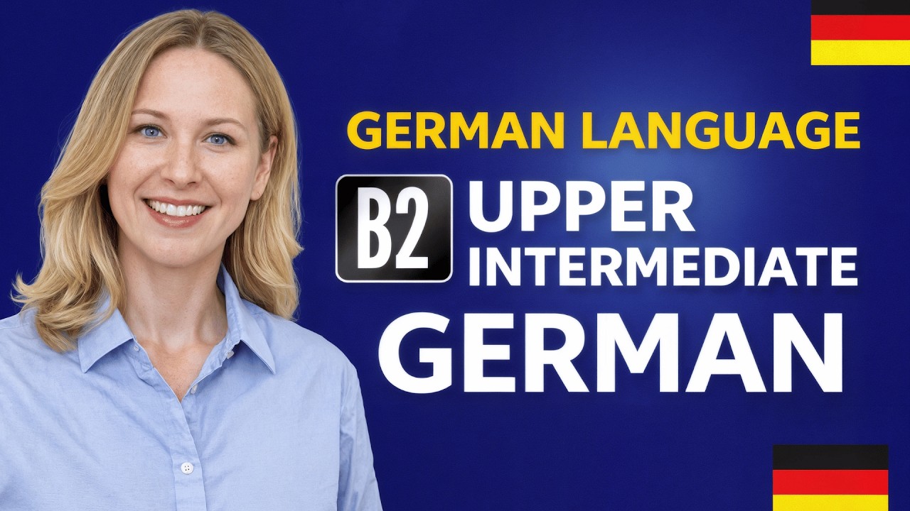 German Language B2 – Upper Intermediate | Native Teacher Masterclass