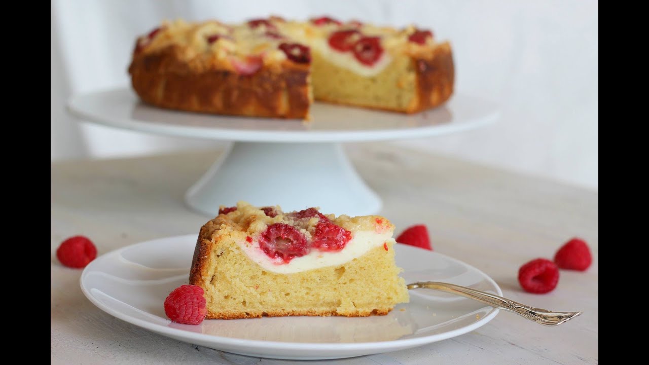 Breakfast Recipe: Raspberry Cream Cheese Coffee Cake by Everyday Gourmet with Blakely