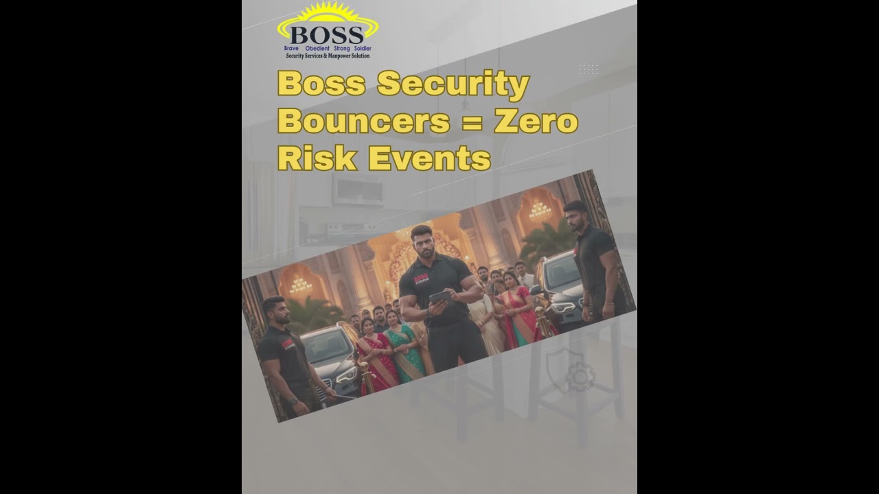 Event Security in Ranchi | Wedding & Party Bouncers | Boss Security Jharkhand #bosssecurity