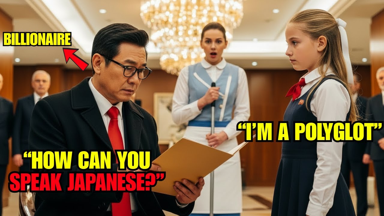 No One Spoke Japanese During the Deal — Maid's Daughter Ended the Tension