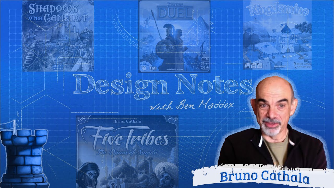 Design Notes with Ben Maddox - Bruno Cathala