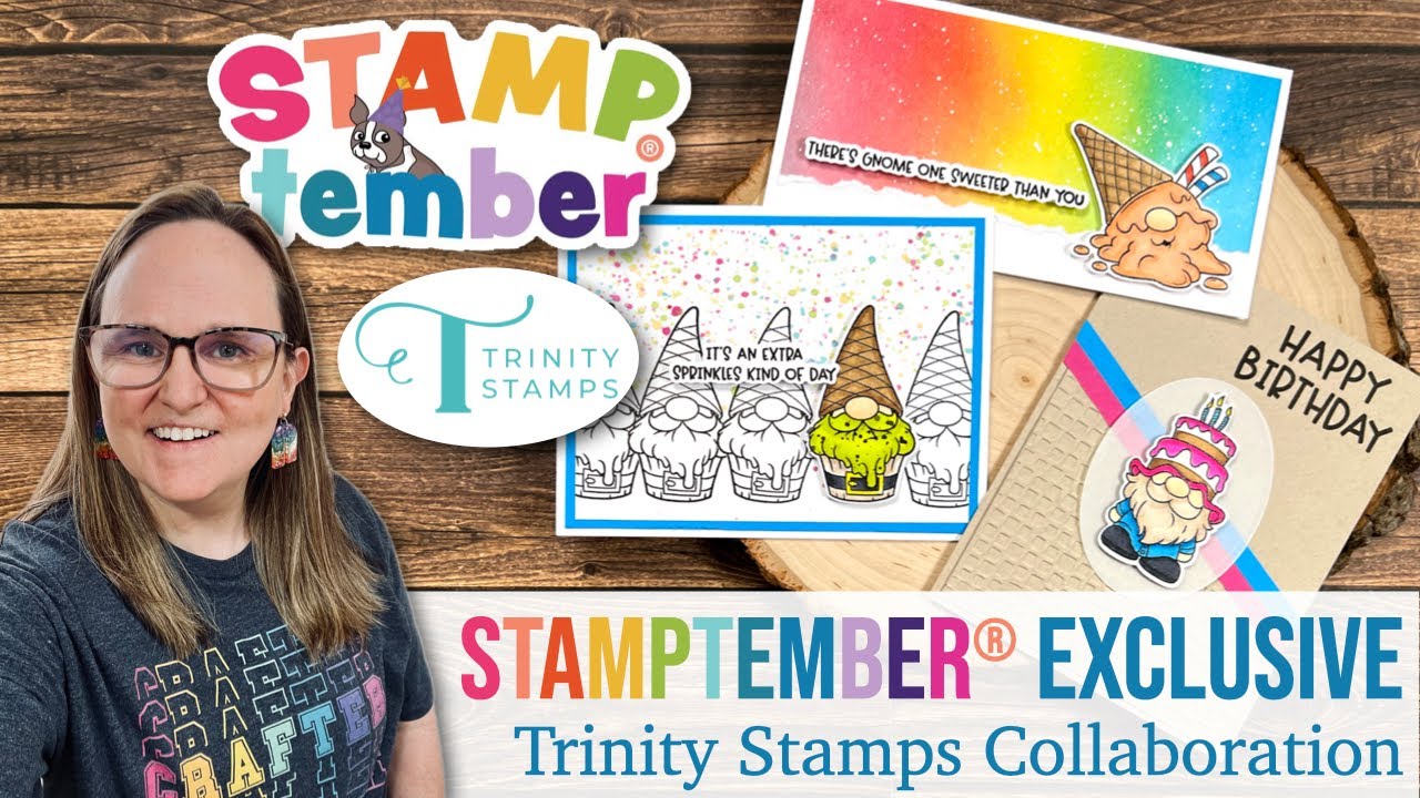 Stamptember 2025 - Trinity Stamps EXCLUSIVE Collaboration | Ice Cream Gnomes