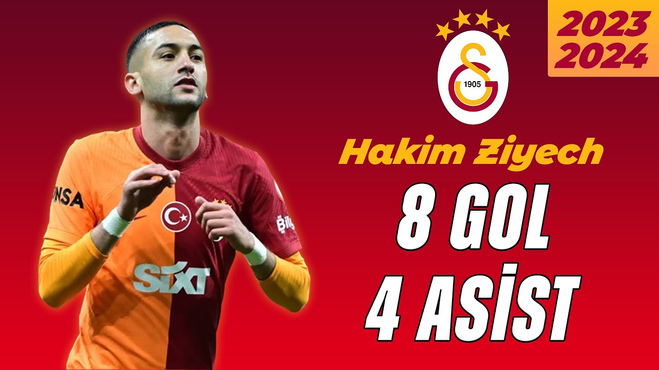 Hakim Ziyech | 2023 - 2024 T&uuml;m Golleri ve Asistleri | All Goals & Assist