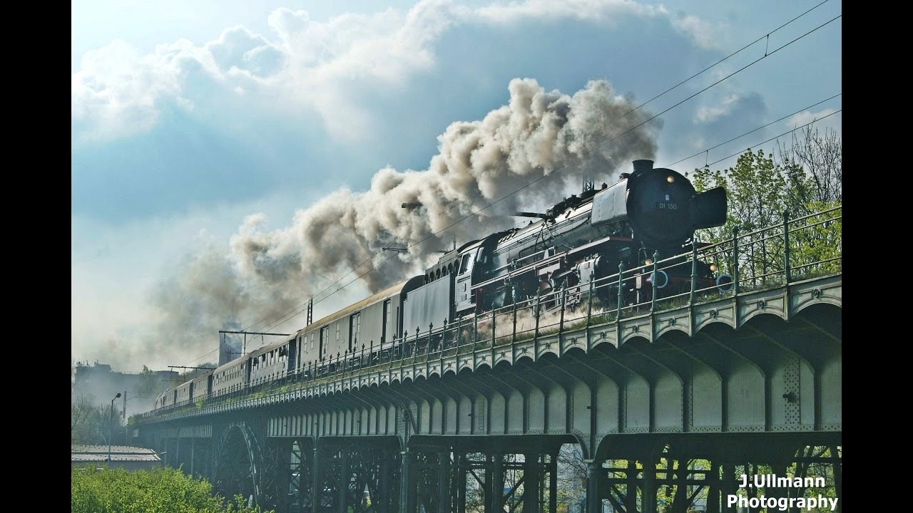 Eisenbahnverkehr im Bahnbogen Chemnitz