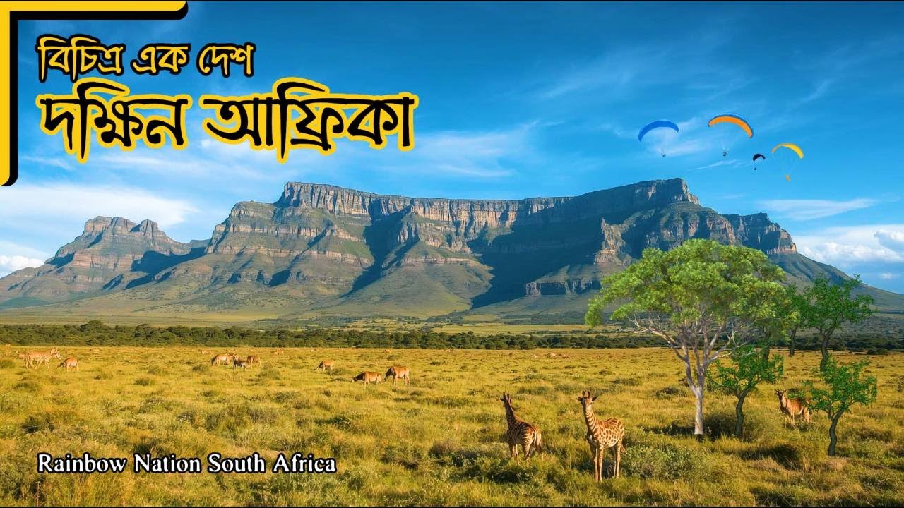 বিচিত্র এক দেশ দক্ষিন আফ্রিকা | The Rainbow Nation | Mandela’s Village