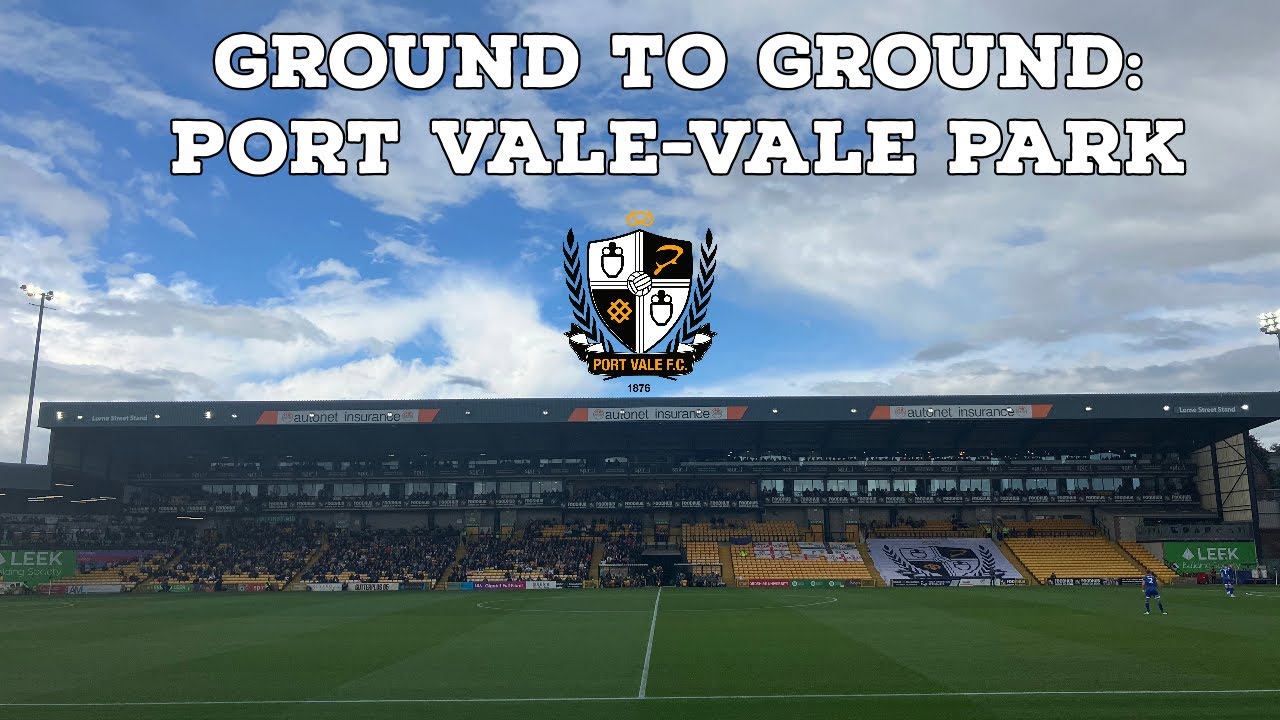 Ground To Ground-Port Vale-Vale Park | AFC Finners | Groundhopping