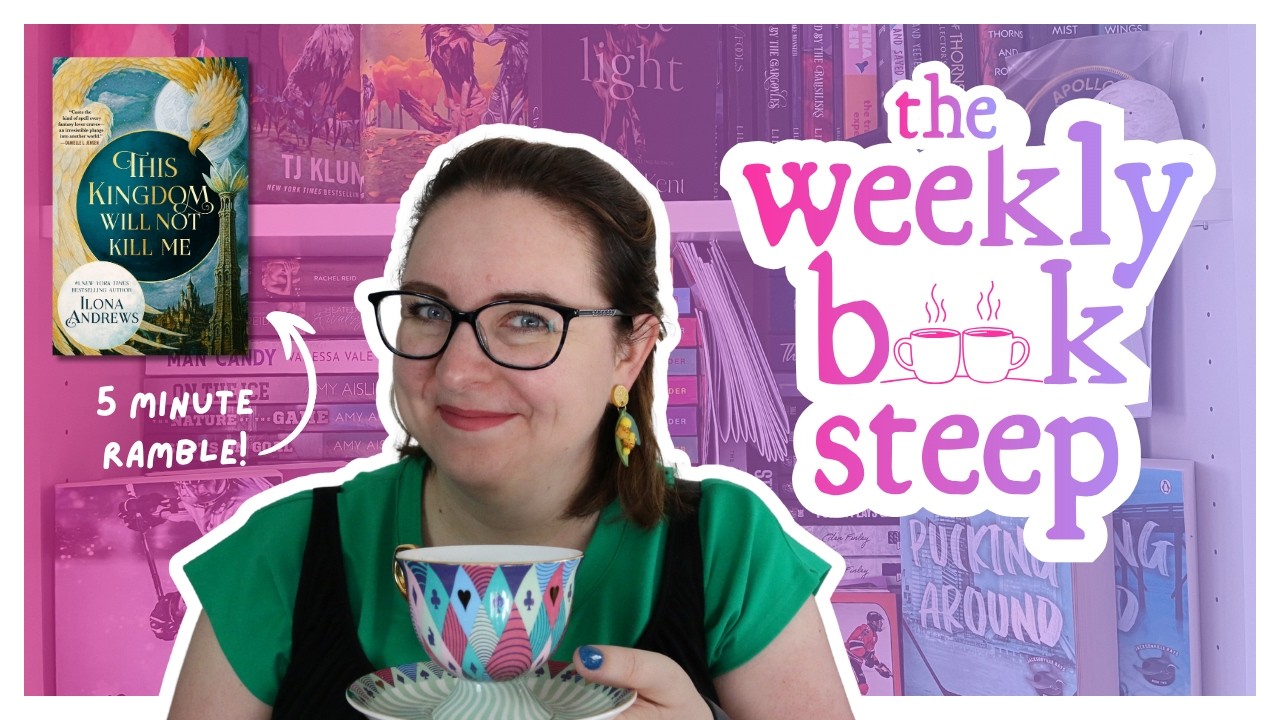 the weekly book steep 14 . the one in which I ramble about the new Ilona Andrews book for five mins!
