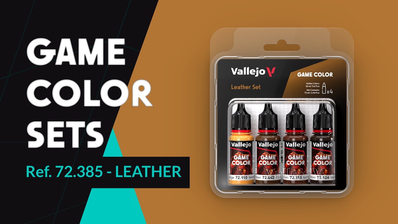 Ref. 72.385 LEATHER COLOR SET - Game Color