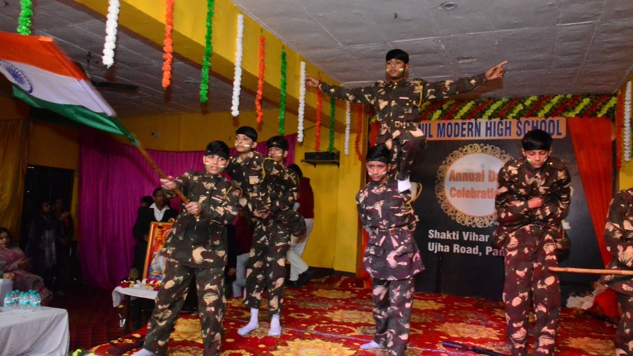 Pulwama attack Dance theme dance || Annual Function|| More info // Sahil saini -92755 08881